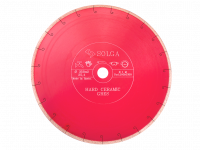 Диск алмазный Solga Diamant HARD CERAMICS сплошной (керамогранит) 350мм/25,4