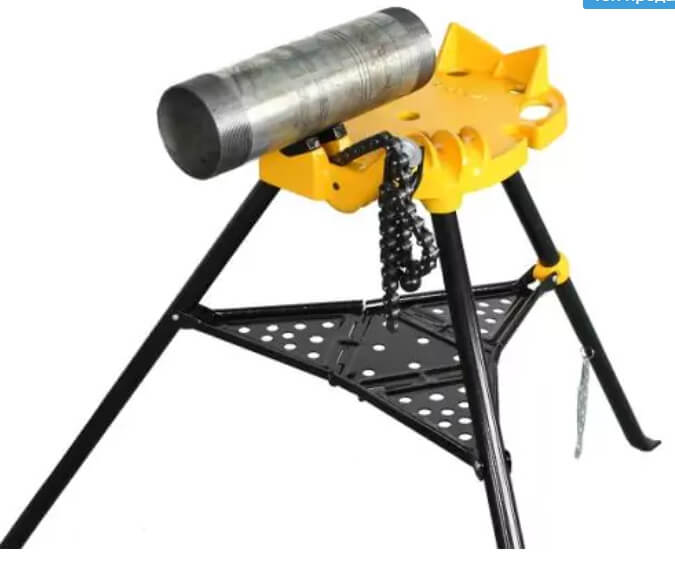 Тиски трубные на треноге Hongli H401 (1/8"-6")