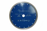 Диск алмазный Solga Diamant PROFESSIONAL турбо (железобетон) 230мм/22,23