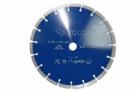 Диск алмазный Solga Diamant PROFESSIONAL сегментный (железобетон) 230мм/22,23