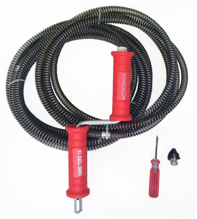 Ручное устройство для прочистки труб HAND TORO 16