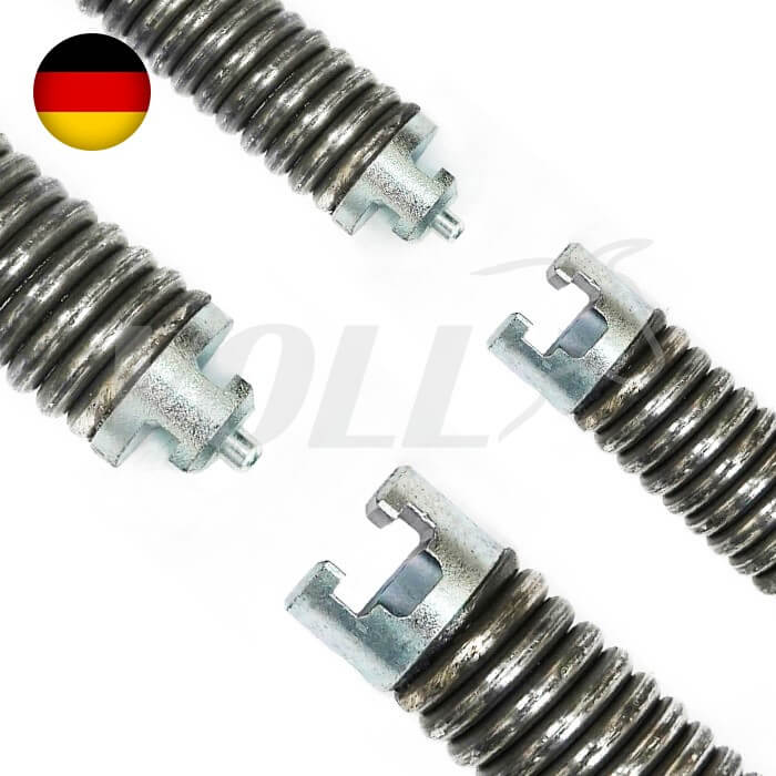 Спираль для прочистки труб VOLL тип SMK-22 с пласт сердечником, 22ммх4,5м