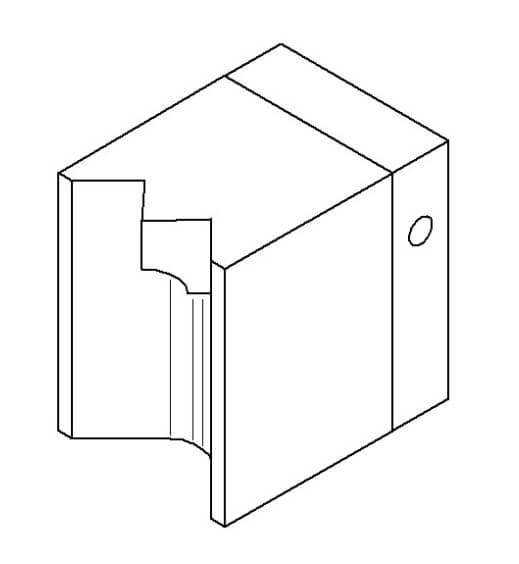 Сварочный башмак ExOn 2-6, угловой шов E 5-8
