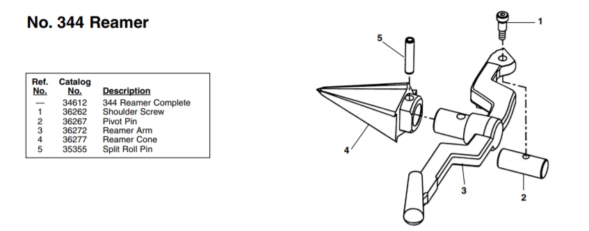 Зенковка для 300 COMPACT
   36277  Ridgid