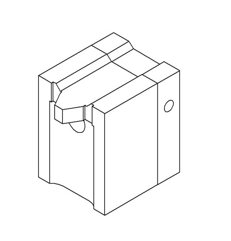 Сварочный башмак MINI / ExOn 1 / 1A, V-образный шов 12 мм