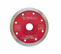 Диск алмазный Solga Diamant HARD MATERIALS 1,2мм сплошной (гранит, керамогранит) 125мм/22,23