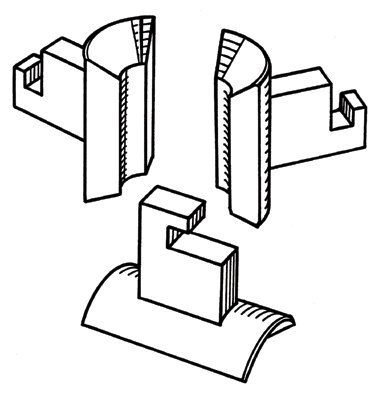 Комплект зажимных кулачков  59325 Ridgid