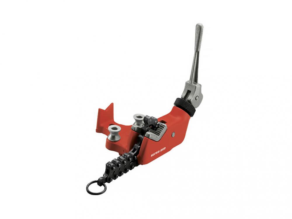 Цепные тиски для труб с верхним креплением SUPER-EGO 4"