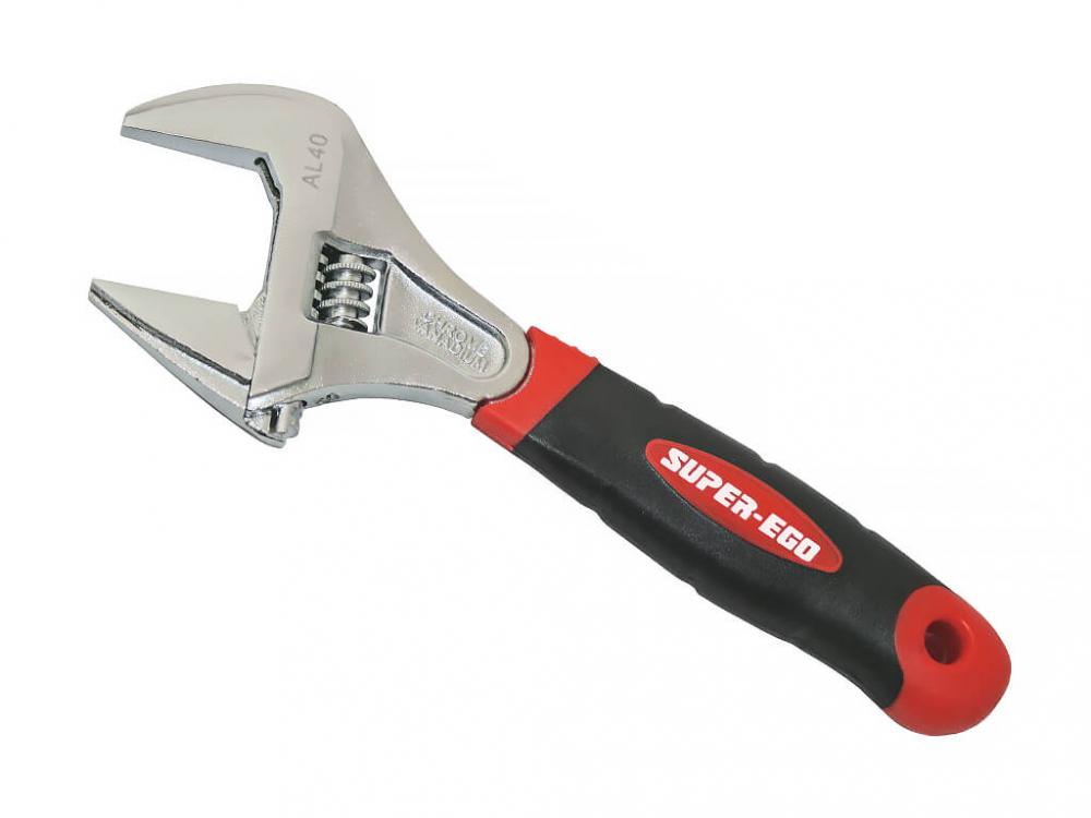 Разводной ключ профессиональный SUPER-EGO SEGO, 10" L, 52мм, спец.ручка