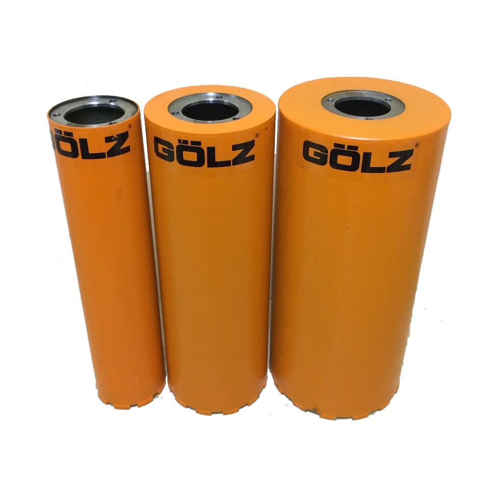 Алмазная коронка GÖLZ KH95 по асфальту 208 мм