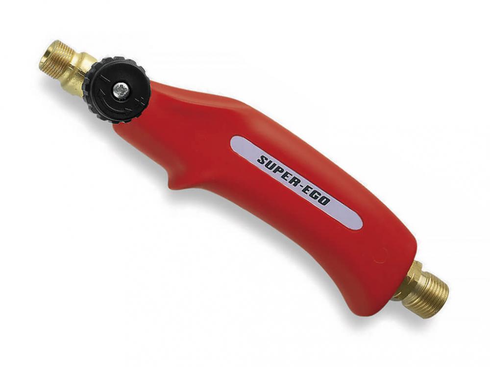 Рукоятка пропановой горелки SUPER-EGO соединение для сопел резьбовое М14х1.