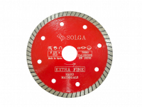 Диск алмазный Solga Diamant HARD MATERIALS сплошной (гранит, керамогранит) 125мм/22,23