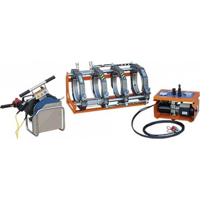 Стыковая сварочная машина BASIC 250 V0 EASY LIFE 230В, с полным комплектом вкладышей от 75мм до 225мм