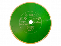 Диск алмазный Solga Diamant CERAMICS, MARBLE сплошной (керамика, мрамор) 300мм/25,4