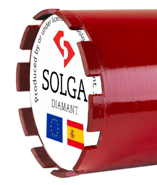 Коронка алмазная 1 1/4" 132/450 Solga Diamant Ag