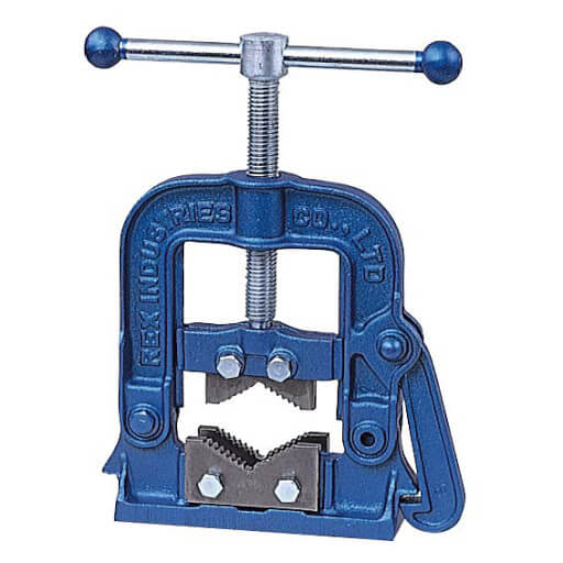 REX 1201V2 Тиски трубные откидные 1/8-3 1/2"