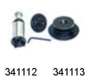 REX 341112 Накатной вал 1"-1 1/2" для желобонакатчика модели RG150