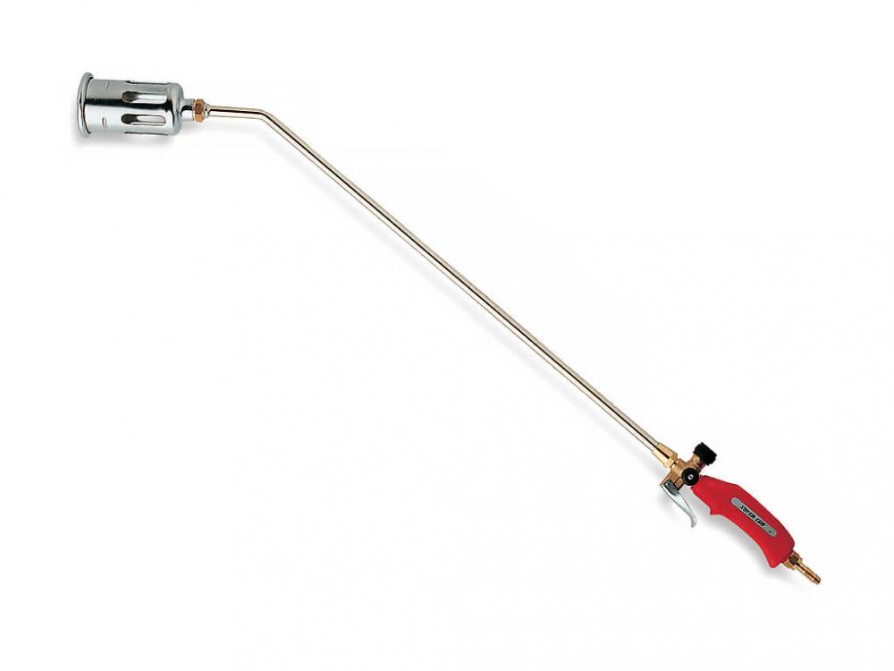Пропановая горелка с ниппельным соединением SUPER-EGO 11 под шланг и соплом Æ 63мм и длиной 600мм.
