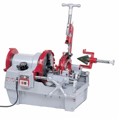 REX 35A570 N100A Резьбонарезной станок 1/4-4" правый, ручной (Без педали, ручная головка)