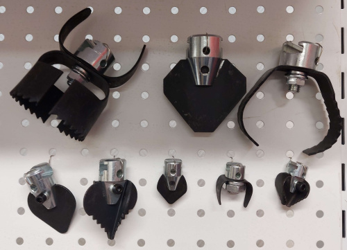 Нож акулий зуб VOLL, для спиралей 32 мм