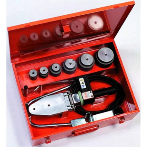 Набор R63 TFE + насадки 20-63 мм тип А + стальной чемодан + инструмент