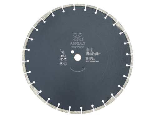 Диск алмазный KEOS Professional сегментный (асфальт) 450мм/25,4/ (DBA02.450)