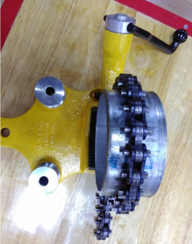 Тиски трубные цепные H402 (1/8"-6")