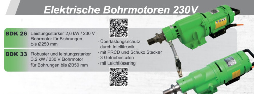 Электробормотор Dr. Schulze GmbH BDK-33 (DK32)  3,2 кВт