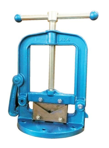 REX 1201V3 Тиски трубные откидные 1/8-4"