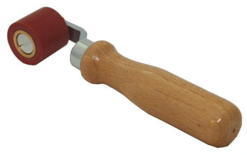 Прикаточный ролик шириной 40 мм из силикона, на подшипнике