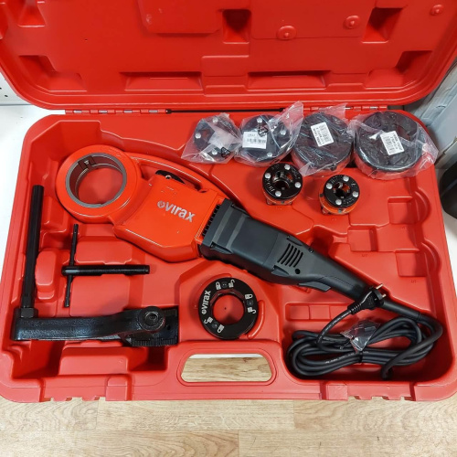 Электрический резьбонарезной клупп VIRAX Phenix III 1/2-2" (Феникс 3)