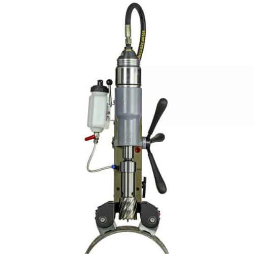 Пневматическая сверлильная машина Euroboor, ø 12-52 мм. Постоянный магнит.