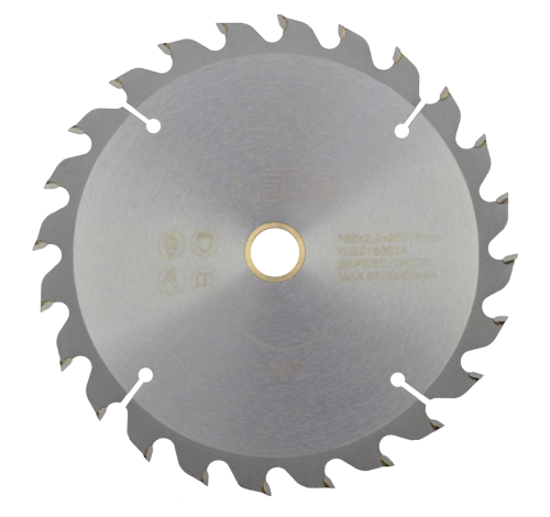 Диск пильный по дереву KEOS 160x20/16 z24 (WB160.24)