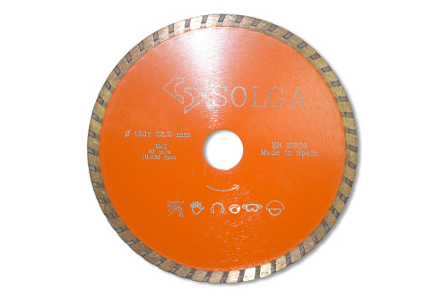 Диск алмазный Solga Diamant BASIC турбо (железобетон) 150мм/22,23