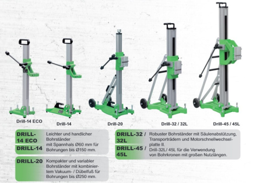 DRILLKOMPLEKT 500 Profi-2  (Drill45+BDK45 (WEKA 5,2 кВт)