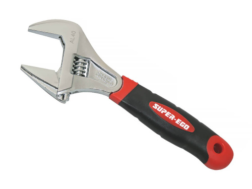 Разводной ключ профессиональный SUPER-EGO SEGO, 10" L, 52мм, спец.ручка