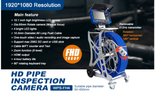 Телеинспекция WOPSON FН4 (120  м)