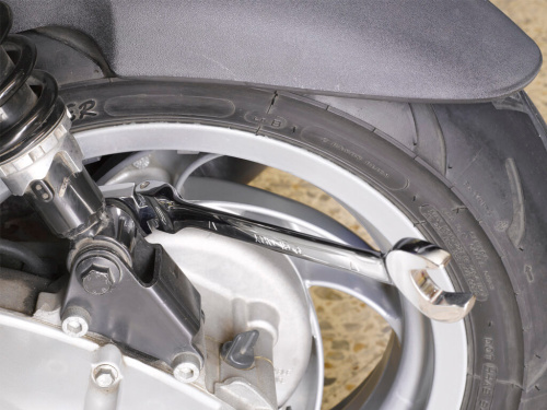 Набор комбинированных рожковых и трещоточных накидных ключей на шарнире 8-10-11-13-14-17-19мм. SEH001400 SUPER-EGO