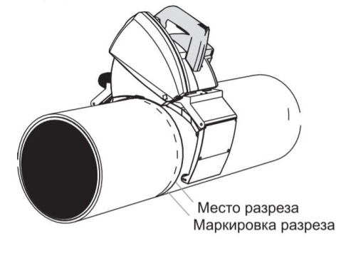 Электрический труборез V-CUT 270E