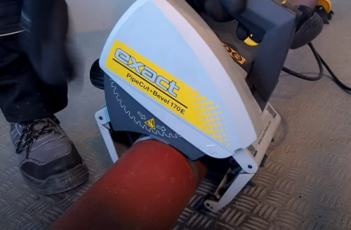 Электрический труборез-фаскосниматель Exact PipeCut+Bevel 170Е