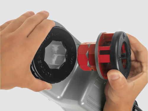 Электрический клупп SUPER-EGO SUPERTRONIC 2000 в пластмассовом чемодане D 1/2" - 2", BSPT 864220200