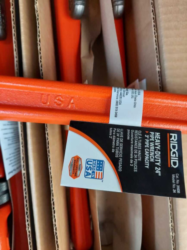 Прямой трубный ключ модель 18  2,5"     31025 Ridgid