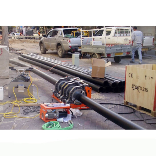 Стыковая сварочная машина BASIC 315 V1 230В, с полным комплектом вкладышей от 90мм до 280мм