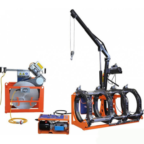 Стыковая сварочная машина DELTA 500 V1 400В, с полным комплектом вкладышей от 200мм до 450мм