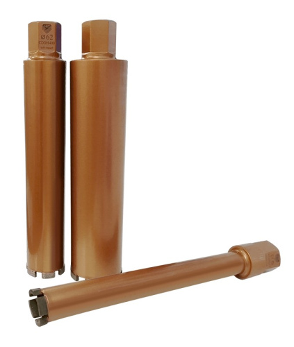 Алмазная коронка Diamond Hit диам. 28 мм, 1 1/4 UNC, длина 700 мм сухой рез