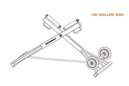 Роликовая опора HS Roller 630