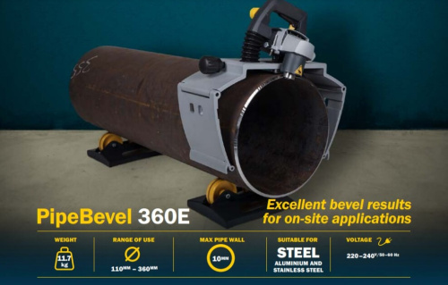 Электрический фаскосниматель Exact Pipe Beveller 360E