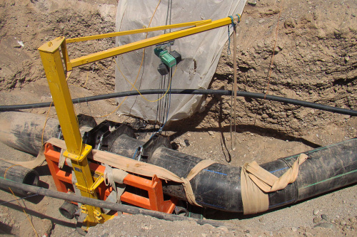 Стыковая сварочная машина DELTA 1000 V2 TE 400В, без вкладышей