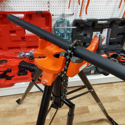 Переносные цепные тиски Tristand модель 425    1/8-2 1/2"  16703 Ridgid