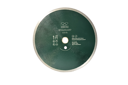 Диск алмазный KEOS Standart сплошной (керамогранит) 250мм/25,4/22,23 (DBS01.250)